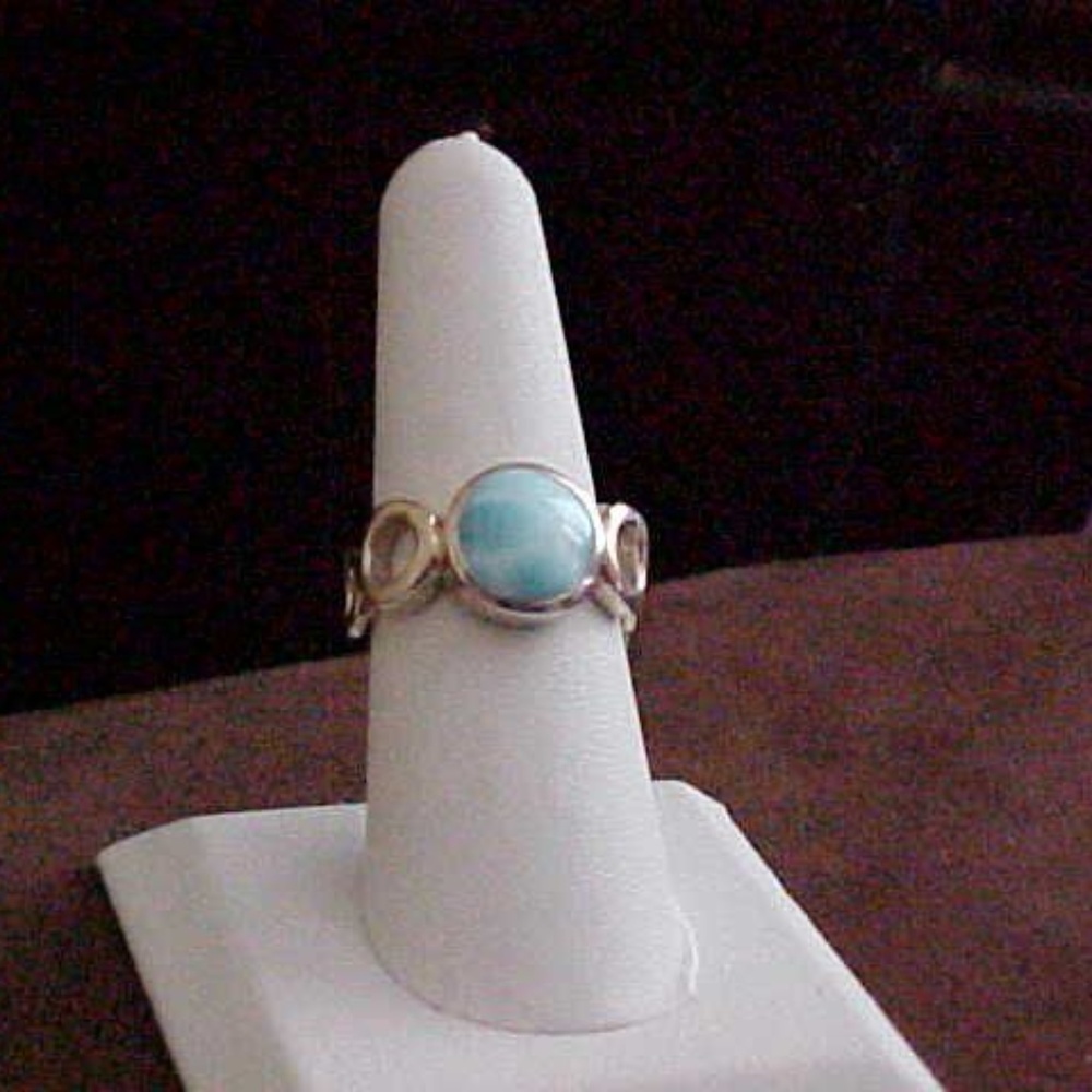 Marahlago Larimar Ring  Size 10